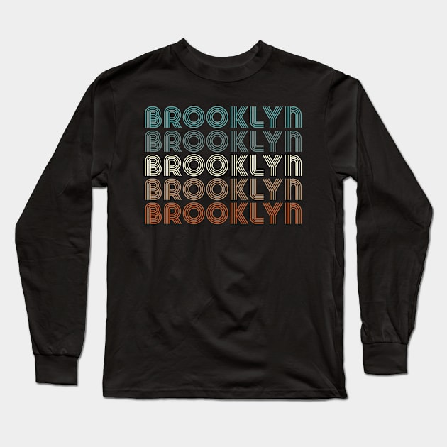 BROOKLYN Long Sleeve T-Shirt by Motiejus